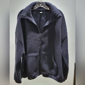 Old Navy Deep Blue Teddy Jacket